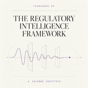 The Regulatory Intelligence Framework
