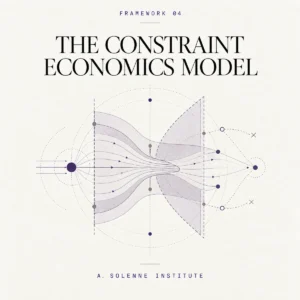 The Constraint Economics Model